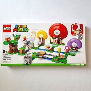 LEGO Super Mario Toad’s Treasure Hunt Expansion Set 71368, new